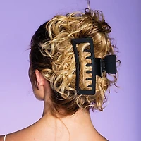 Gimme Extra Large Rectangle Claw Clip For Thick Hair, Black