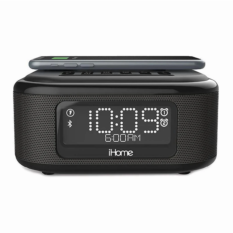 iHome Bluetooth Stereo Dual Alarm Clock with Speakerphone
