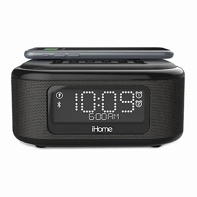 iHome Bluetooth Stereo Dual Alarm Clock with Speakerphone