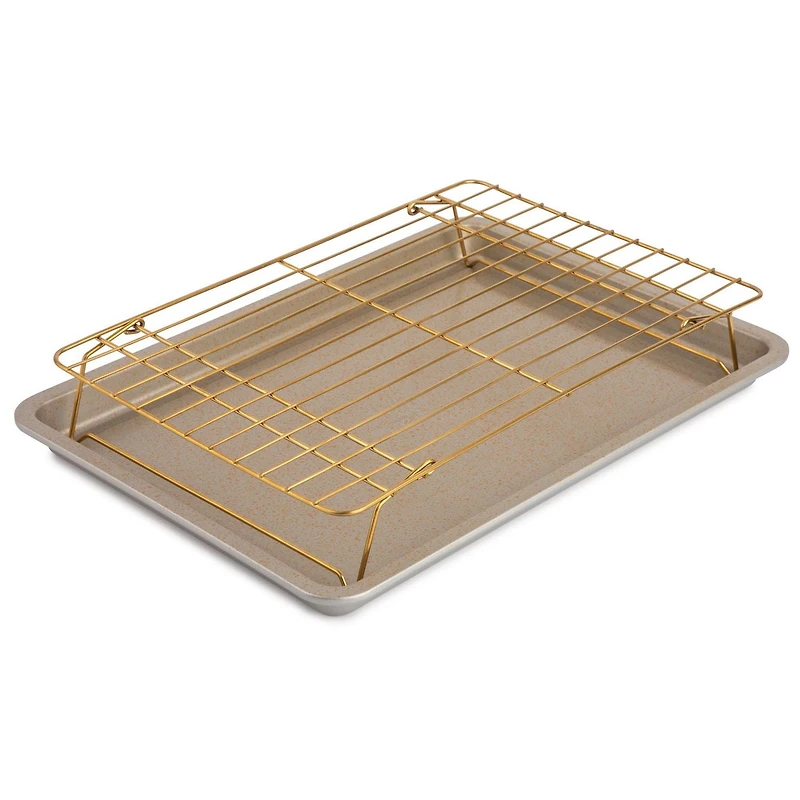 "Thyme & Table 32 Pièces Batterie de Cuisine et Ustensiles de Cuisson Antiadhésifs, Bleu"