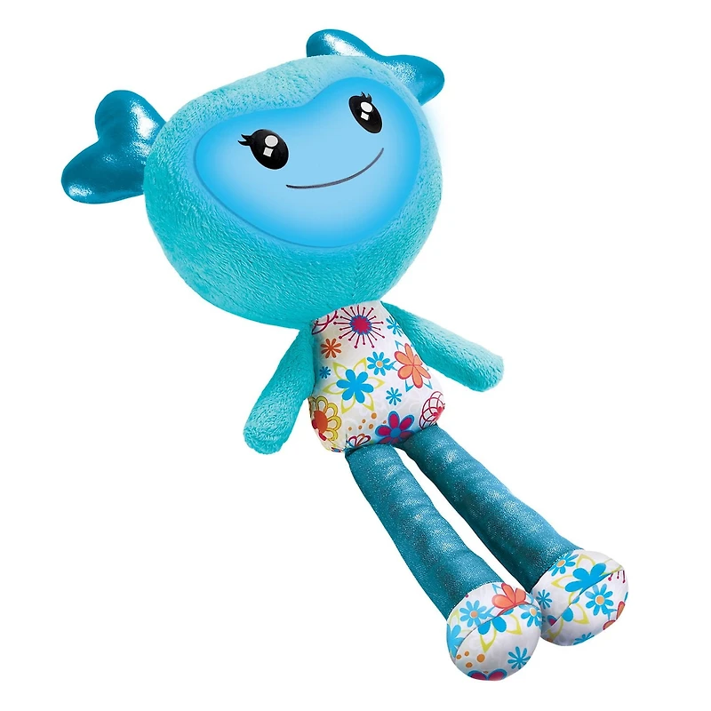 Jouet en peluche interactive de Brightlings en turquoise de 15 po