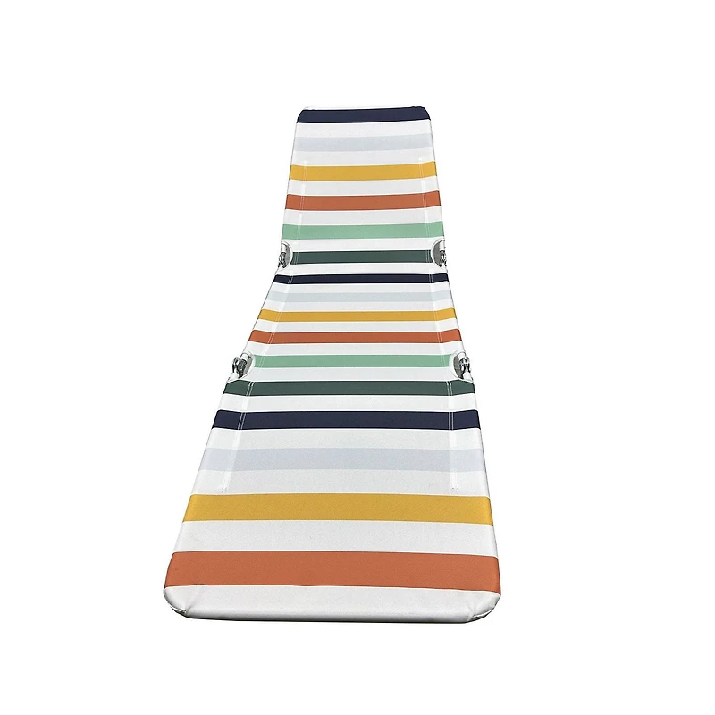 Fabric Beach Lounger,Multi stripe