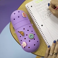 Art 101 Charm Pencil Pouch, Purple