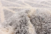 ECARPET Tapis Géométrique d'intérieur à Poils Longs, Collection Lova Ultra Douce et Pelucheuse