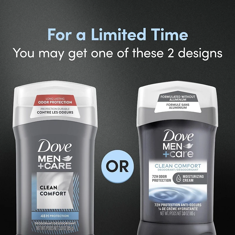 Dove Men+Care Clean Comfort 85g Deodorant Stick