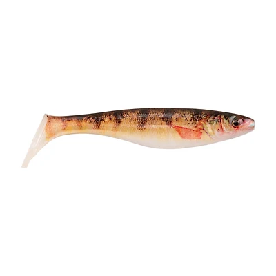 Berkley PBCTCS4.6-HDBLG PowerBait nageur champion, réaliste HD couleurs Imitant de vrais poissons-appâts, grande queue de pagaie, 4,6" 5ct Perchaude Jaune