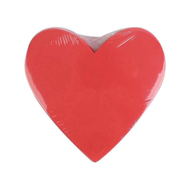 10 COEURS EN MOUSSE ROUGE
