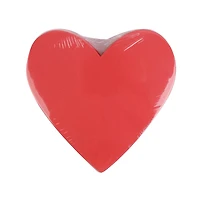 10 COEURS EN MOUSSE ROUGE