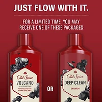 Old Spice Deep Clean Shampoo for Men with Charcoal, Fresh and Clean Scent, Removes Built Up Dirt and Oil, 400ML