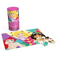 Puzzle Disney Princess 48 pièces en tube