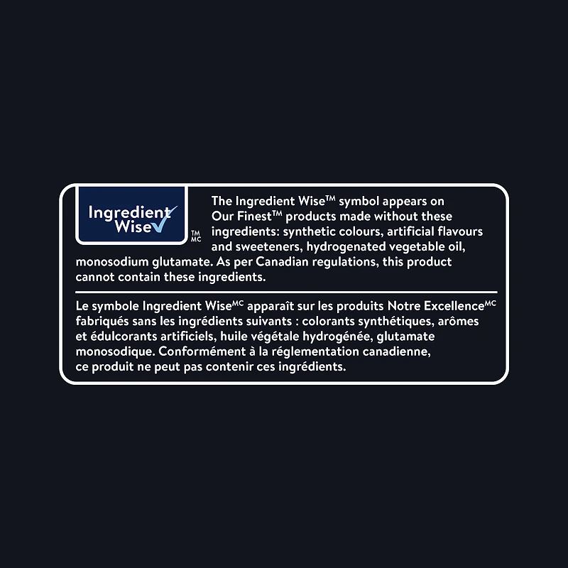 Boulettes italiennes de bœuf Angus entièrement cuites Notre Excellence 60 pièces, 907 g