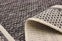 ECARPET Brooks 2'8" x 8'2" Nautical Coastal Area Rug for living room, bedroom, dining entrance