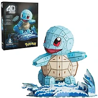 4D Build, Pokémon Squirtle, puzzle 3D, figurines Pokémon à collectionner, collection de départ Kanto, décoration de bureau, puzzles pour adultes, jouets de construction, puzzles 3D pour adultes et ado 4D Build, Pokémon Squirtle, puzzle 3D, figurines Pokémon à collectionner, collection de départ Kanto, décoration de bureau, puzzles pour adultes, jouets de construction, puzzles 3D pour adultes et adolescents, 180 pièces, à partir de 12 ans