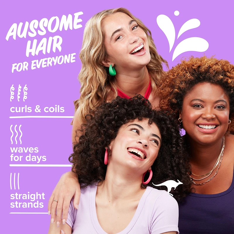 Aussie Shampooing Total Miracle Sans Parabènes avec Abricot et Macadamia pour Cheveux Abîmés