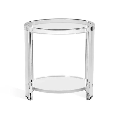 MEREDYDD ACRYLIC SIDE TABLE