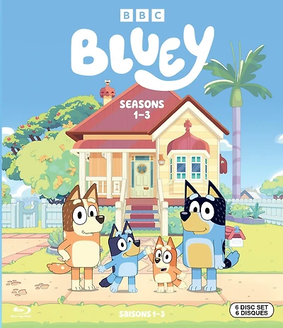 Bluey: Saisons 1-3 (Blu-Ray), en vedette David McCormack et Melanie Zanetti [2024]