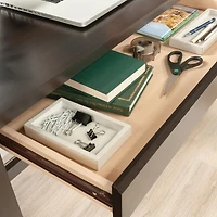 Sauder Summit Station Desk, Cinnamon Cherry, 435236