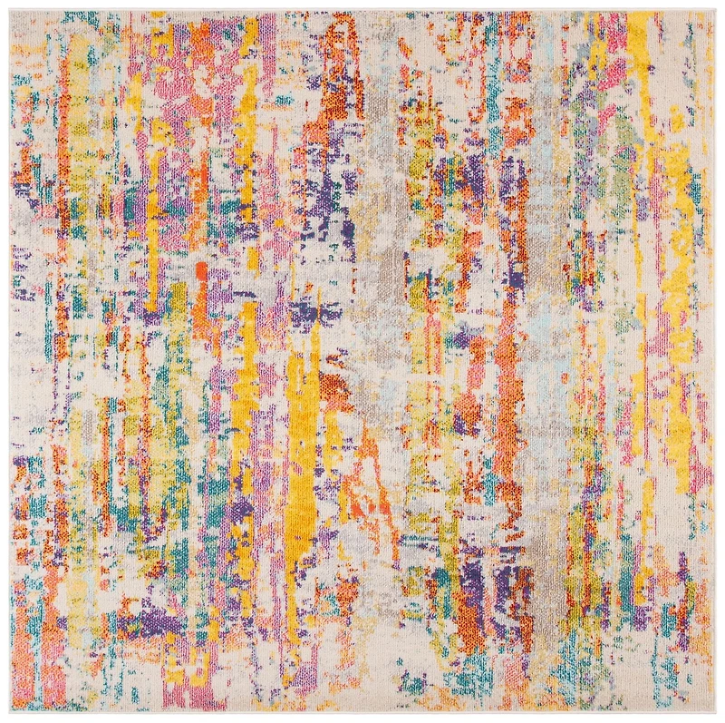 SAFAVIEH Madison Marais Distressed Abstract Area Rug