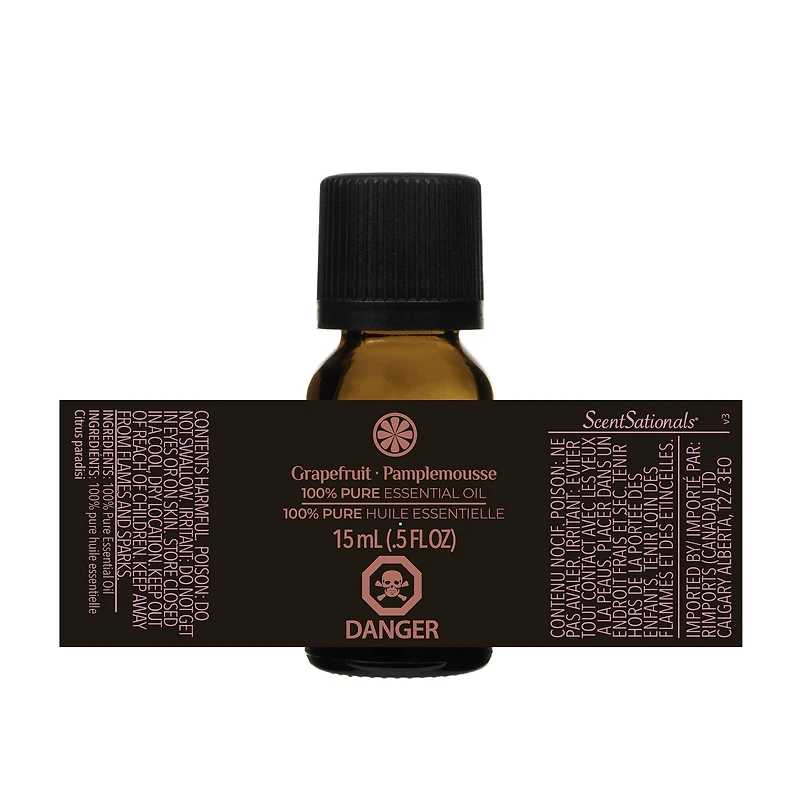 Huile Essentielle 100% ScentSationals - Pamplemousse