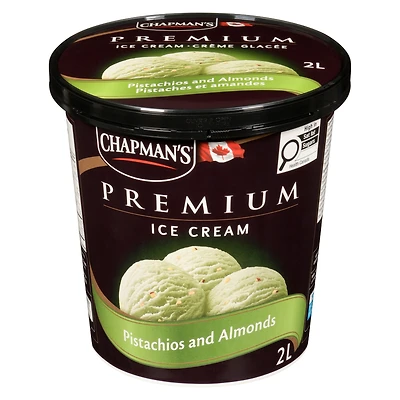 Chapman's Premium Pistachio and Almonds in a Tub