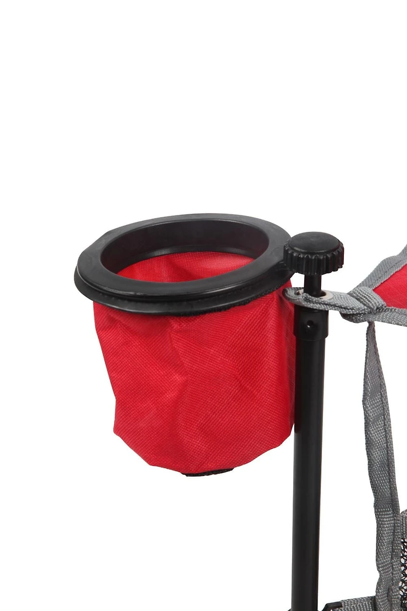 Table pliante Ozark Trail, Rouge, Porte-gobelet, Camping en plein air