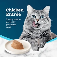 Blue Buffalo Tastefuls Portions Individuelles Sans Ustensile Nourriture Humide pour Chats Pâté, Poulet 85g