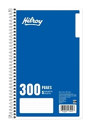 Hilroy® Cahier 5 sujets 300 pages, bleu foncé