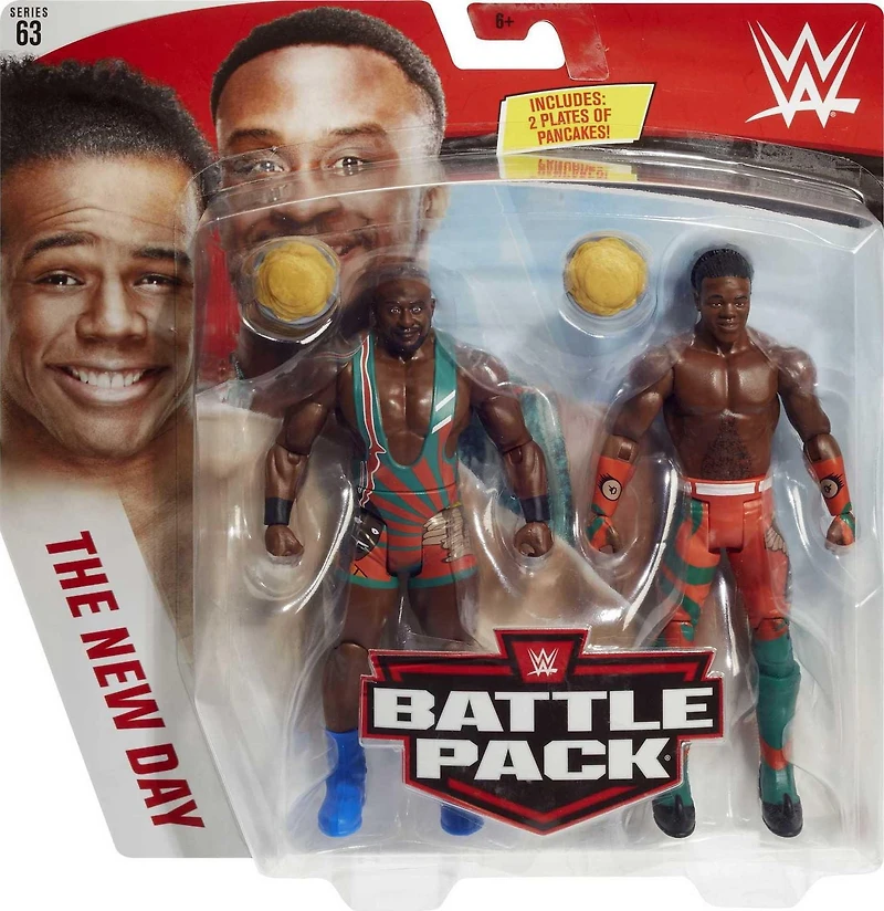 WWE Big E & Xavier Woods Battle Pack 2pk - Series #63
