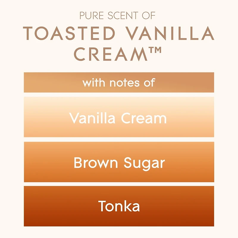 Glade® grand chandelle, Crème de vanille grillée