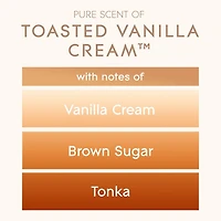 Glade® grand chandelle, Crème de vanille grillée