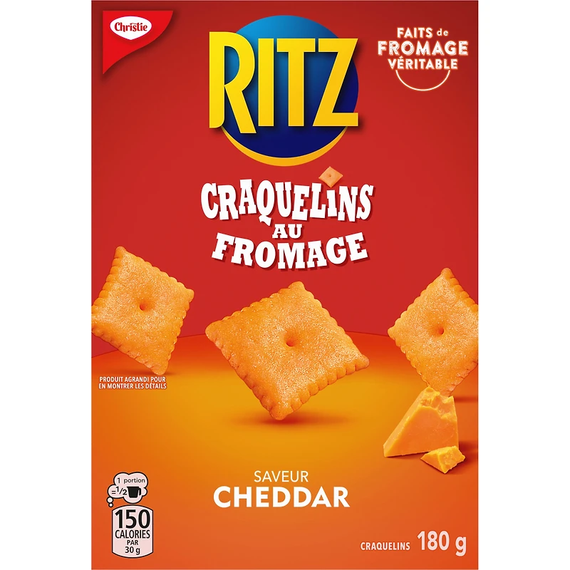 Ritz Cheese Nibs Cheddar Crackers, 180 g