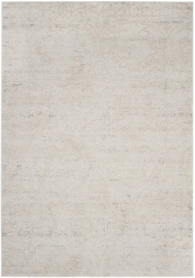 SAFAVIEH Princeton Collection PRN717B Silver / Beige Rug