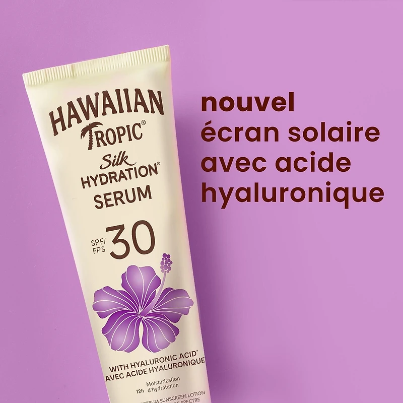 Hawaiian Tropic Silk Hydration Sunscreen Lotion Serum SPF 30, Serum