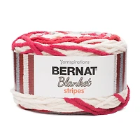 Bernat® Fil Cover Stripes™, Polyester #6 Super Volumineux, 10,5oz/300g, 220 Yards