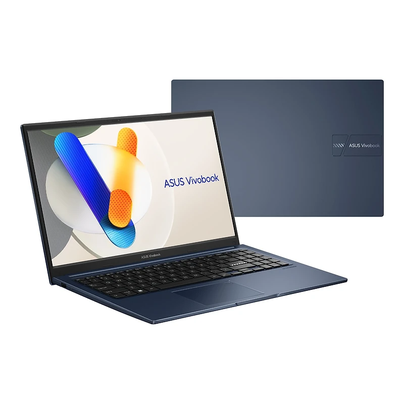ASUS Vivobook 15 Laptop, 15.6” FHD (1920 x 1080) Display, Intel Core 5-120U CPU, Intel® Graphics, 8 GB RAM, 512 GB SSD, Wi-Fi 6, Fingerprint, Windows 11 Home, Quiet Blue, X1504VAP-WB51-CB