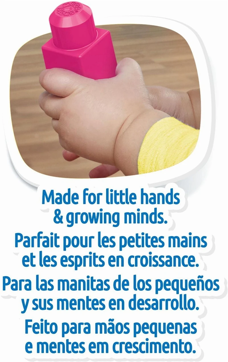 Mega Bloks Grand sac de blocs [80 pièces] Âges 1-5