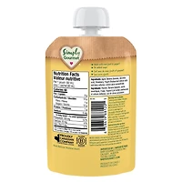 Simply Gourmet Poche de Purée Smoothie Pomme, Banane, Fraise et Yogourt – 6 mois+