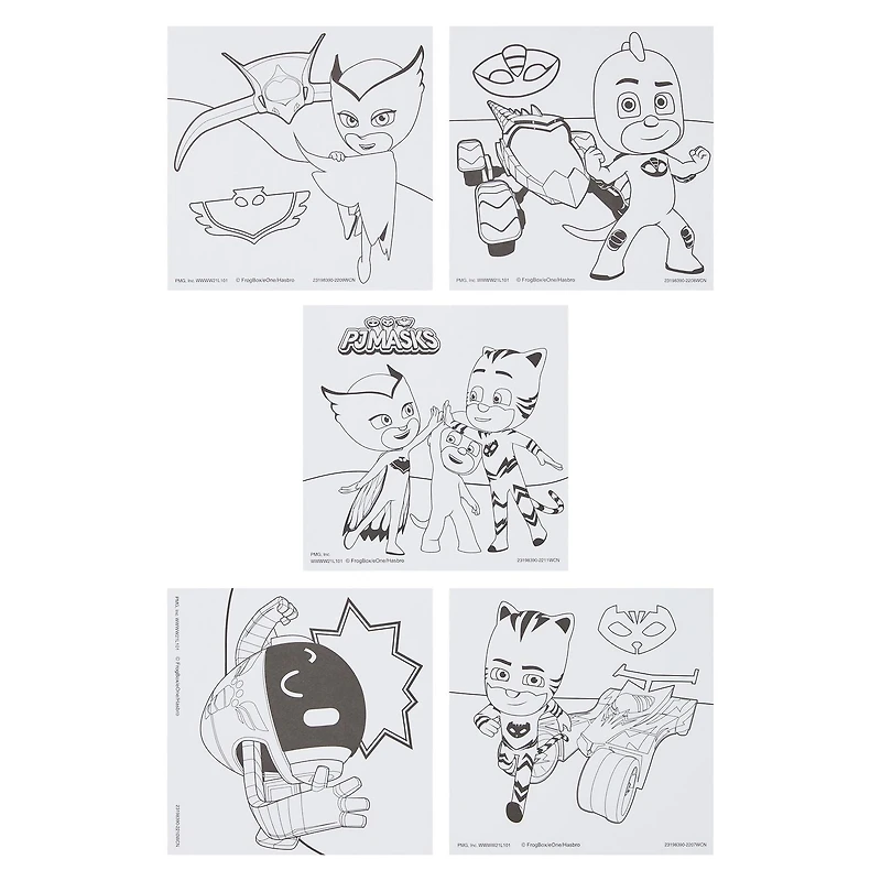 Autocollant et Cahier d'activités PJ Masks House Easy Go