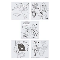 Autocollant et Cahier d'activités PJ Masks House Easy Go