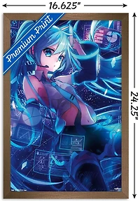 Hatsune Miku - Screens Wall Poster