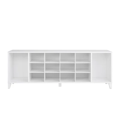 Prepac Banc de rangement pour chaussures blanche
