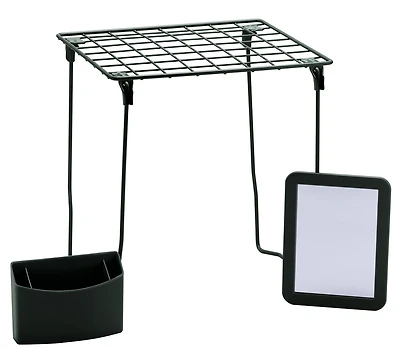 LockerMate Trousse 3 pièces d’accessoires pour casier, noir