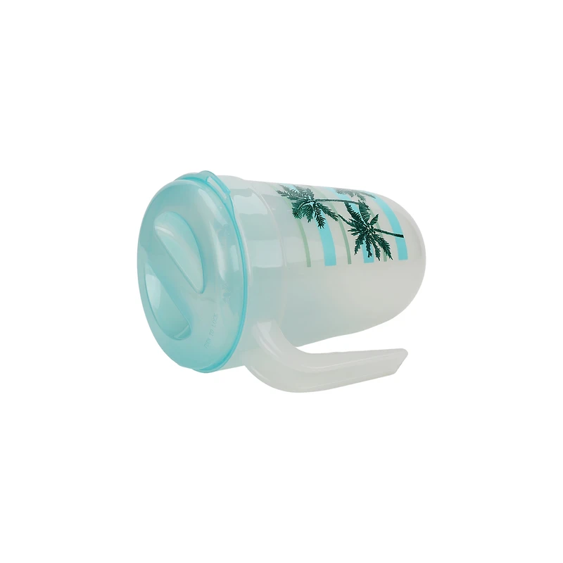 Mainstays Palm Polypropylene Pitcher Blue 3.69L