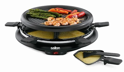 Salton Gril 'Party' et Raclette TPG315 6 Personne, 900W
