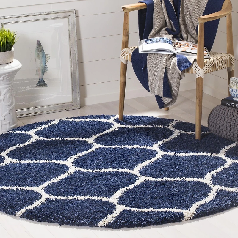 Safavieh Hudson Arline Tapis Géométrique Shag