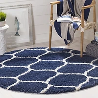 Safavieh Hudson Arline Tapis Géométrique Shag