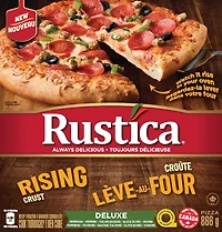RST RC DELUX, RUSTICA RISING CRUST DELUXE PIZZA