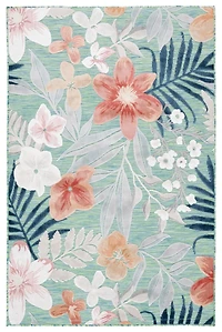 SAFAVIEH Cabana Caris Flora Outdoor Area Rug