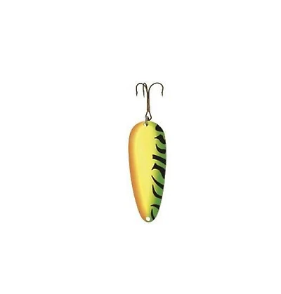 Lucky Strike X-B1450-07 Devil Bait Spoon- 3", 5/8oz, Fire Tiger, Blistered