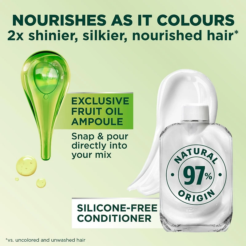 Garnier Nutrisse Ultra Crème, Permanent Hair Dye, Long-Lasting,1 unit